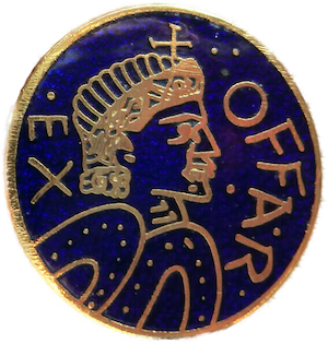 Clawdd Offa in Blue